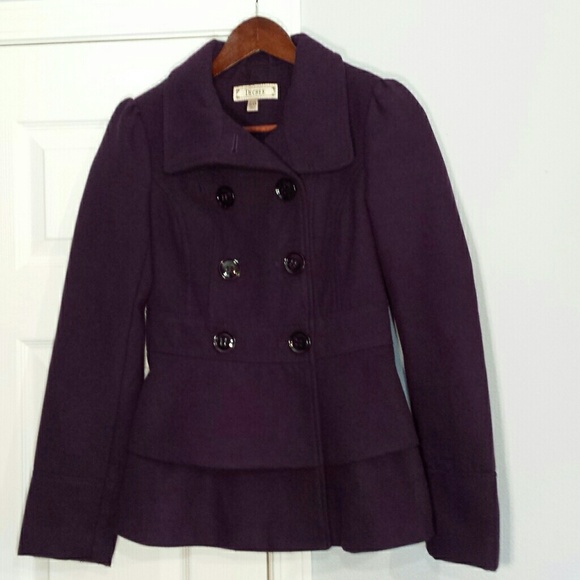 deep purple coat